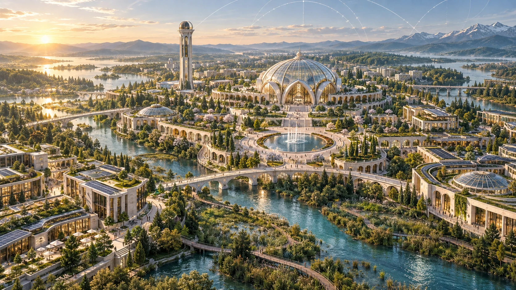 Архитектурная концепция Города Знания и Энергии