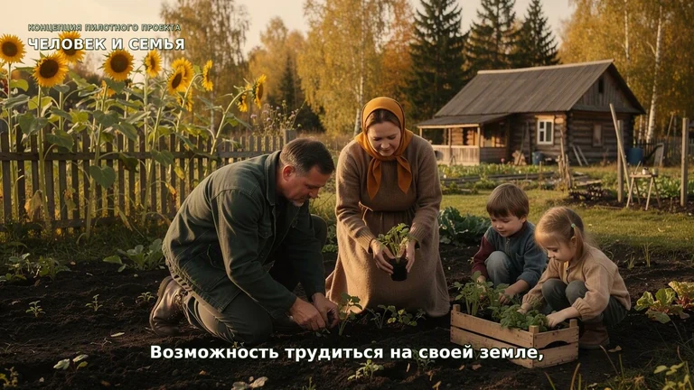 Кадр фильма «Живое Село»